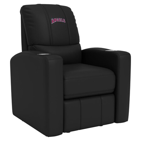 Dreamseat Stealth Recliner with Los Angeles Angels Secondary Logo XZ52082CDSMHTBLK-PSMLB21031